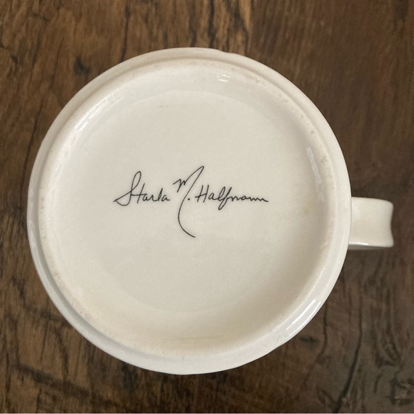 Anthropologie Starla M Halfmann Mug T Monogram - Picture 5 of 6